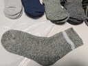 秋冬襪子男復古加厚雙針襪并線(xiàn)款中筒襪保暖加厚地板襪男士加絨襪 10雙【顏色各2雙】 曬單實(shí)拍圖