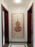紀樂(lè )朵葫蘆玄關(guān)墻裝飾畫(huà)新中式九魚(yú)客廳走廊過(guò)道盡頭掛畫(huà)高端大氣壁畫(huà) 福祿吉祥-A 80*160cm【建議1.0-1.2米墻寬】 【輕奢金色】鋁合金--晶瓷畫(huà) 普通款 曬單實(shí)拍圖