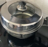 拜格蒸鍋不銹鋼家用多用湯鍋蒸鍋兩用蒸饅頭魚(yú)蟹煤氣灶電磁爐通用 湯蒸兩用鍋 28cm 曬單實(shí)拍圖