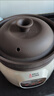 SUBORE 蘇泊正品家電燉鍋煲湯燉湯鍋家用煮粥陶瓷紫砂粥鍋全自動(dòng)預約bb煲燉盅全自動(dòng)養生煲湯燉湯鍋插電砂鍋 黑紫砂[快慢燉預約款] 3.8L 曬單實(shí)拍圖