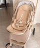 酷貝樂(lè )（coballe）嬰兒推車(chē)輕便遛娃神器新生兒嬰兒車(chē)0-3歲用折疊可坐可躺帶減震 香檳金【4代】 曬單實(shí)拍圖