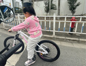 喜德盛兒童自行車(chē)小王子變速車(chē)7速青少年學(xué)生通勤運動(dòng)騎行單車(chē) 白粉色  曬單實(shí)拍圖