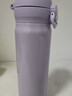 膳魔師（THERMOS）新款日本保溫杯男女便攜不銹鋼超輕保冷JNL-S500 粉紫色500ml 曬單實(shí)拍圖