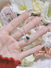 亞一[老廟黃金]托帕石銀項鏈女款女士首飾生日紀念日禮物送女友老婆 曬單實(shí)拍圖