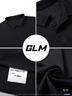 GLM短袖t恤男透氣夏季翻領(lǐng)polo衫速干T恤冰絲感休閑運動(dòng)上衣黑色2XL 曬單實(shí)拍圖