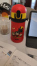 膳魔師（THERMOS）兒童保溫杯哈利波特學(xué)生直飲水杯水壺大容量喝水杯子男女朋友禮物 【魔法鐵三角】紅色吸管杯 400ml 曬單實(shí)拍圖