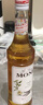 莫林（MONIN）香草風(fēng)味糖漿玻璃瓶裝700ml咖啡奶茶飲料伴侶調酒雞尾酒果汁飲品 香草風(fēng)味 700ml 曬單實(shí)拍圖