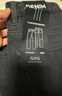 GXG男裝 水洗直筒牛仔長(cháng)褲 秋季新款GEX10514393 黑色 S 曬單實(shí)拍圖