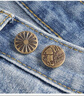 范爺家牛仔褲紐扣10個(gè)收緊免釘免縫調節專(zhuān)用褲子改褲腰大小收腰扣子神器 曬單實(shí)拍圖