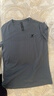 特步運動(dòng)t恤衫短袖男夏裝新款跑步速干衣薄款健身服半袖 海巖灰-男（0175） L 曬單實(shí)拍圖
