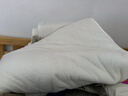 軟貝新疆棉花被手工包邊棉胎被子被芯魚(yú)鱗網(wǎng)棉絮可蓋可墊宿舍保暖棉絮 米白色（約5斤） 180cm*200cm單被芯 曬單實(shí)拍圖