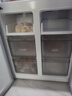 奧馬（Homa）431升十字對開(kāi)門(mén)電冰箱60cm以下超薄零嵌入式一級變頻節能風(fēng)冷無(wú)霜四開(kāi)門(mén)雙開(kāi)門(mén)431WDK/B國家補貼 曬單實(shí)拍圖