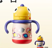 babycare兒童保溫杯嬰兒寶寶吸管水杯霸王龍不銹鋼保溫杯300ml-新舊款混發(fā) 曬單實(shí)拍圖