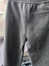 羅蒙（ROMON）運動(dòng)褲女春秋款直筒褲子2026冬季新款休閑加絨衛褲中年媽媽棉長(cháng)褲 深灰色(加絨加厚款) M 建議96-115斤 曬單實(shí)拍圖