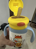 COOKSS嬰幼兒保溫杯奶瓶小月齡寶寶水杯兒童學(xué)飲杯吸管杯帶刻度 曬單實(shí)拍圖