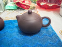 京東京造 宜興紫砂壺 手工【原礦紫泥】煮茶泡茶壺茶具 西施壺210ml 曬單實(shí)拍圖