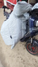 PAKCHOICE電動(dòng)車(chē)擋風(fēng)被加大加厚冬季防水防雨摩托車(chē)護膝擋風(fēng)罩加絨側翼加寬 曬單實(shí)拍圖