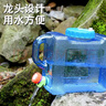 戶(hù)外水桶帶龍頭車(chē)載礦泉水桶家用儲水塑料桶帶蓋便攜式洗手桶車(chē)載 28升戶(hù)外儲水桶 曬單實(shí)拍圖
