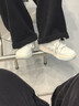 adidas ENTRAP美式校園風(fēng)運動(dòng)少年感復古籃球風(fēng)板鞋男女阿迪達斯   米白色/灰色   36.5 曬單實(shí)拍圖