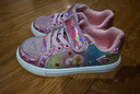 芭比童鞋女童春秋公主風(fēng)低幫板鞋兒童女孩時(shí)裝運動(dòng)鞋DA5355粉色28碼 曬單實(shí)拍圖