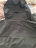FILA 斐樂(lè )情侶男女同款春季健身戶(hù)外連帽運動(dòng)外套防水透濕抗菌防風(fēng)衣 正黑色-BK M 170/92A/M 曬單實(shí)拍圖