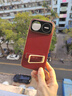 戰斗熊適用華為nova15pro手機殼新款磁吸腕帶旋轉支架防摔殼高檔輕奢電鍍素皮時(shí)尚保護套男女潮牌 寰宇紅 華為nova15pro【腕帶支架二合一】 曬單實(shí)拍圖