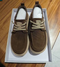 百麗舒適休閑布鞋男26新夏輕盈厚底增高鞋8WK04BM6 棕色 40 曬單實(shí)拍圖