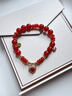 大英博物館東方夢(mèng)境系列轉好運紅瑪瑙手鏈送女友生日禮物騏驥紅 心愿之光紅瑪瑙手鏈 曬單實(shí)拍圖