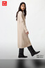 優(yōu)衣庫女裝souffle yarn舒芙蕾連衣裙/裙子478730 31 米色 L /160/88A 曬單實(shí)拍圖