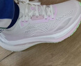 李寧吾適5S 5.0/6.0丨跑步鞋女鞋體測減震穩定透氣慢跑鞋休閑運動(dòng)鞋 【透氣賈卡】云霧白/嫩櫻粉-7 吾適5S 5.0 37.5 曬單實(shí)拍圖