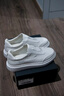 百麗時(shí)尚百搭小白鞋男26春牛皮厚底休閑板鞋D5R04AM6 米白 43 曬單實(shí)拍圖