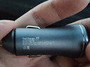 紐曼（Newsmy）車(chē)載充電器Max120W適用VIVO/OPPO超級快充閃充汽車(chē)轉換器鋁合金雙usbA快充頭一拖二點(diǎn)煙器 單車(chē)充 曬單實(shí)拍圖