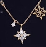 施華洛世奇（SWAROVSKI）【生日禮物】Symbolica星星雪花項鏈女吊墜輕奢送女友女 鍍玫瑰金色  5494352 曬單實(shí)拍圖