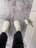 紅豆產(chǎn)后孕婦月子鞋春秋季包跟居家室內防滑軟底親膚保暖棉拖鞋女 粉色小花 38-39(245mm)標準碼 曬單實(shí)拍圖
