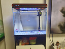 福路康超白玻璃免換水生態(tài)魚(yú)缸客廳小型水族箱落地金魚(yú)缸造景一體柜家用 白色500魚(yú)缸+柜子(超白玻璃) 曬單實(shí)拍圖