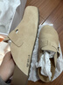 百麗（Belle）張凌赫同款厚島吐司2代勃肯拖鞋女商場(chǎng)新款可外穿拖D8R1DBH6預售 杏色-單里（2代-4CM增高） 38 曬單實(shí)拍圖