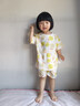 ELLE BABY純棉寶寶睡衣套裝夏季新款笑臉可愛(ài)兒童家居服男童女童套頭空調服 酸性糖果 【純棉100%】 110 【建議身高98cm-110cm】 曬單實(shí)拍圖