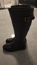 森達騎士靴女商場(chǎng)同款氣質(zhì)過(guò)膝長(cháng)筒靴XEN01DG4 黑色單里 36 曬單實(shí)拍圖
