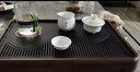 茶盤(pán)家用2025新款仿烏金石辦公室小型茶臺茶具瀝水干泡臺茶托盤(pán) 中號長(cháng)韻茶盤(pán)45x28cm 曬單實(shí)拍圖