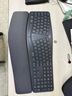 羅技（Logitech）ERGO K860 無(wú)線(xiàn)藍牙鍵盤(pán) 多操作系統鍵盤(pán) 人體工學(xué)分體式鍵盤(pán) 多設備匹配辦公鍵盤(pán) K860黑色 110鍵 曬單實(shí)拍圖