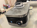 美的（Midea）0涂層電蒸鍋燉蒸煮一體多功能鍋304不銹鋼可拆洗19L三層大容量家用4-6人蒸煮鍋蒸魔方ZGS352302 曬單實(shí)拍圖