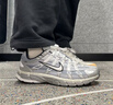 耐克（NIKE）26年春季新款P6000 Suede男鞋復古緩震透氣網(wǎng)眼輕便舒適運動(dòng)鞋 HF0015-002 44 曬單實(shí)拍圖