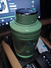 摩飛電器（Morphyrichards）電熱水壺便攜式燒水壺旅行熱水壺燒水杯真空保溫壺不銹鋼保溫瓶大容量戶(hù)外 MR6061 1L 清新綠 曬單實(shí)拍圖