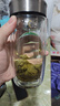 富光玻璃杯雙層 帶茶隔高硼硅玻璃水杯 茶水分離車(chē)載泡茶杯子男400ml 曬單實(shí)拍圖