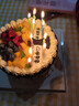 曼恒新鮮水果奶油生日蛋糕現做同城配送當天到當日達送爸媽男女孩老人 L款水果樹(shù)蛋糕 6英寸(適合1-2人) 曬單實(shí)拍圖