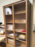 源氏木語(yǔ)實(shí)木組合書(shū)柜現代簡(jiǎn)約白蠟木書(shū)架背景墻書(shū)櫥書(shū)房落地柜子 【13】1米雙門(mén)書(shū)柜(1000*350*2000mm) 曬單實(shí)拍圖