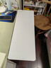 無(wú)不為桌面延長(cháng)板免打孔擴展電腦桌子延伸加長(cháng)板托架加寬折疊板鍵盤(pán)支架 黑支架+白板 70*25*1.2 曬單實(shí)拍圖