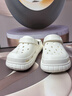 【CROCS同款】洞洞鞋男女時(shí)尚厚底增高夏季卡駱馳同款涼鞋戶(hù)外 白色 37 -38 曬單實(shí)拍圖