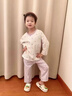 棉奇熊兒童秋衣秋褲女童春秋季棉質(zhì)薄款內衣套裝女孩寶寶長(cháng)袖家居服睡衣 LF04-套裝【170克透氣親膚】 120 cm 曬單實(shí)拍圖