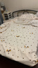 紅豆原棉加厚老粗布床單單件家用雙人宿舍床蓋被單床罩230*245cm斑點(diǎn) 曬單實(shí)拍圖